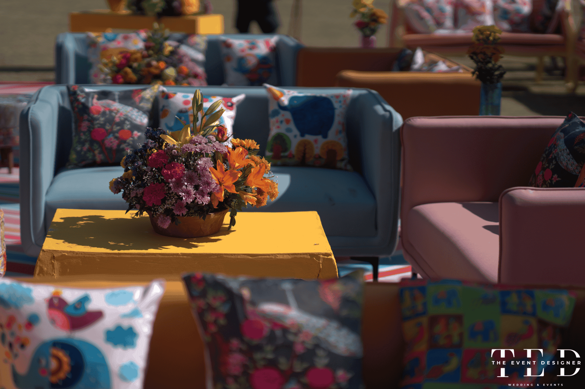 Decoration of desi mela carnival