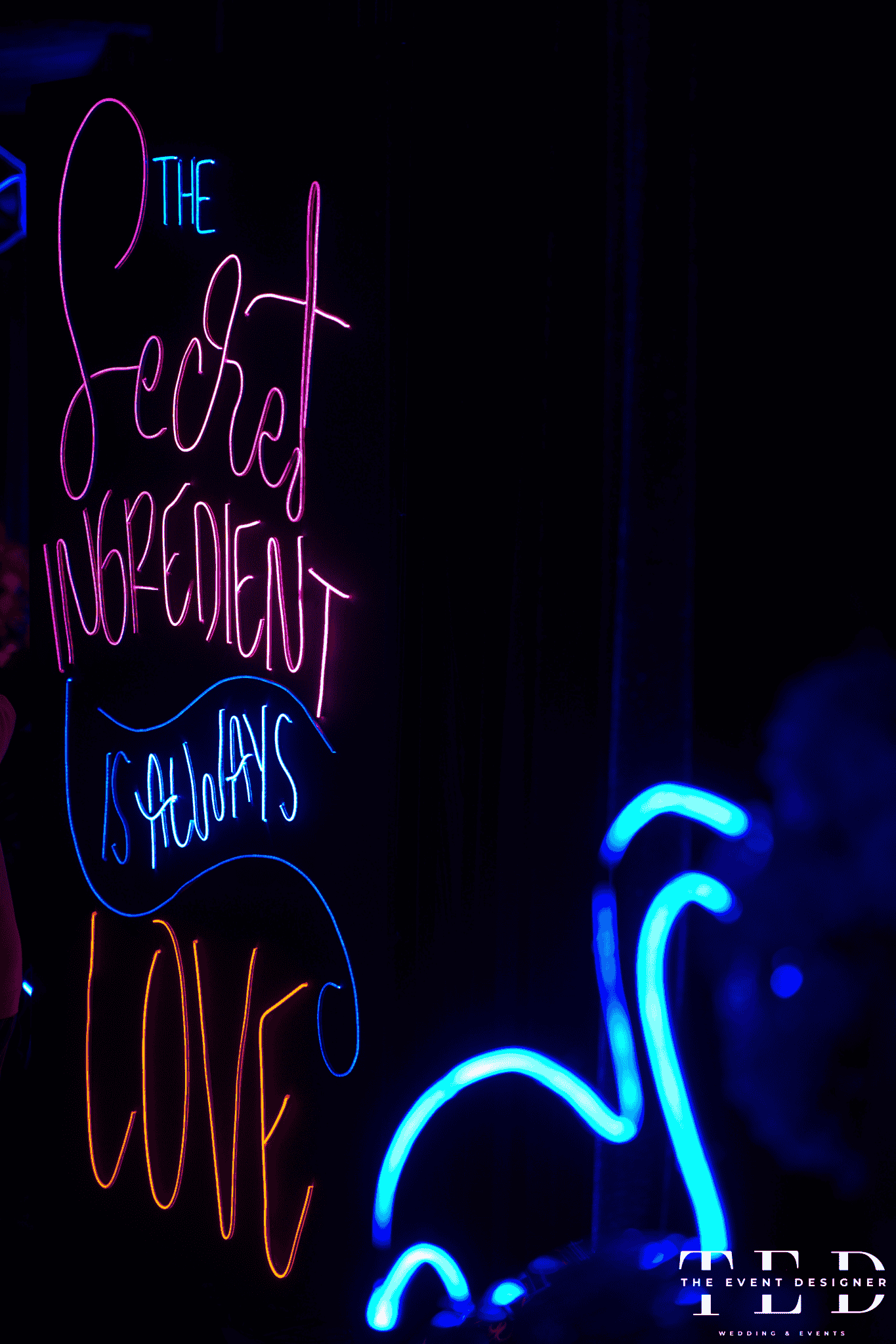 Decoration by the evnt designer