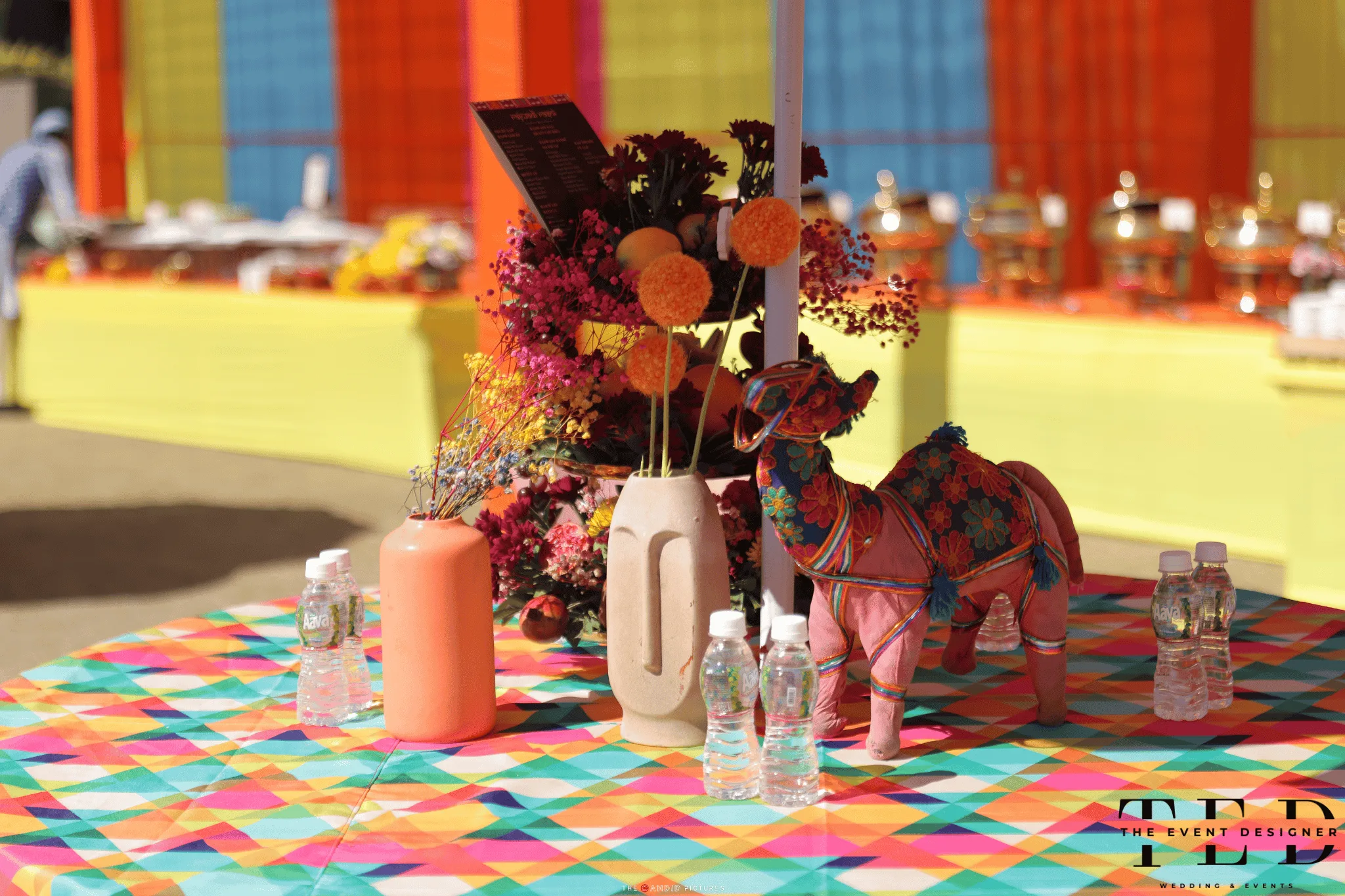 Decoration itc momentos at Desi MELA cANIVAL