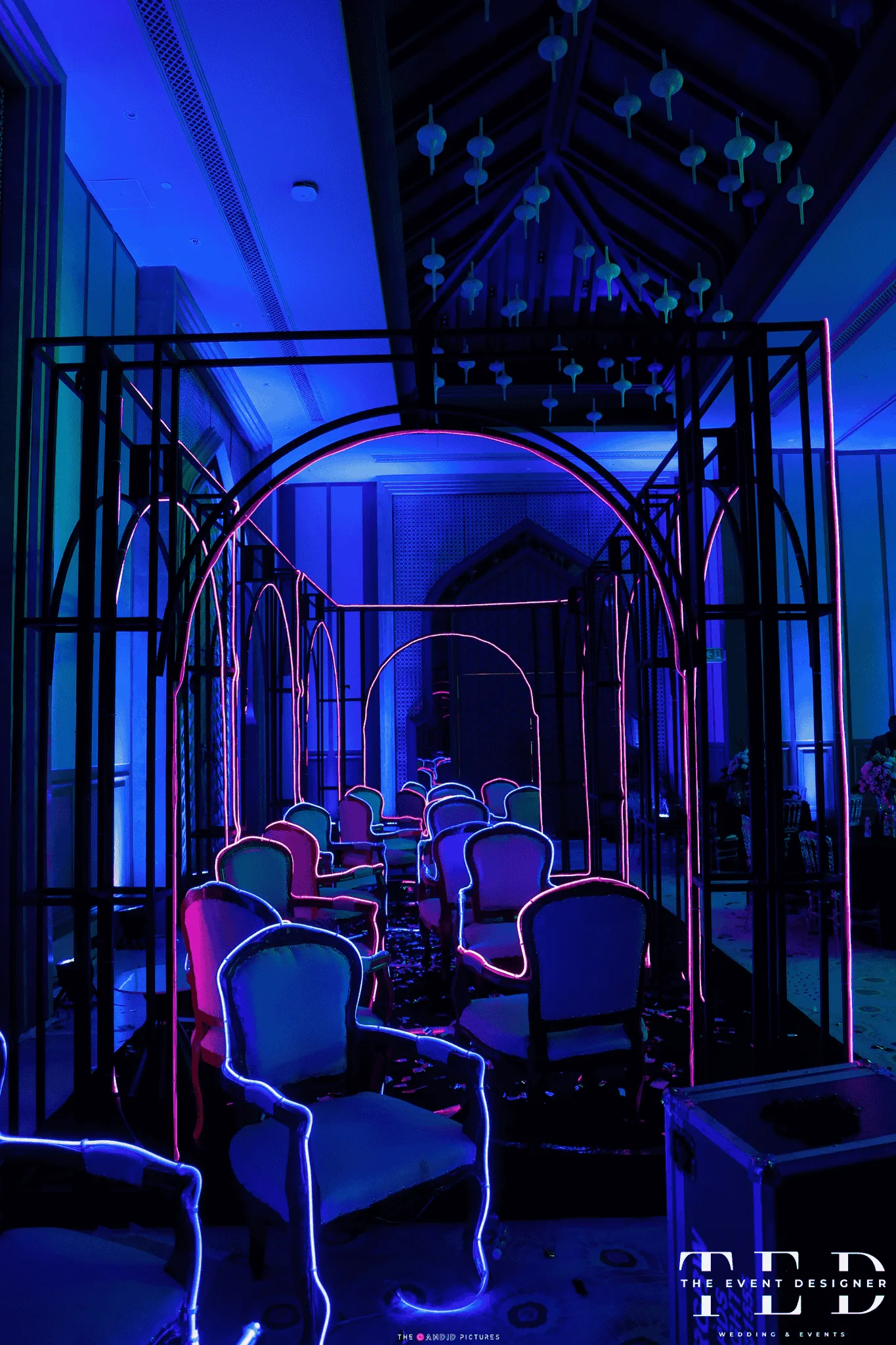 Neon Theme Decor by The event designer