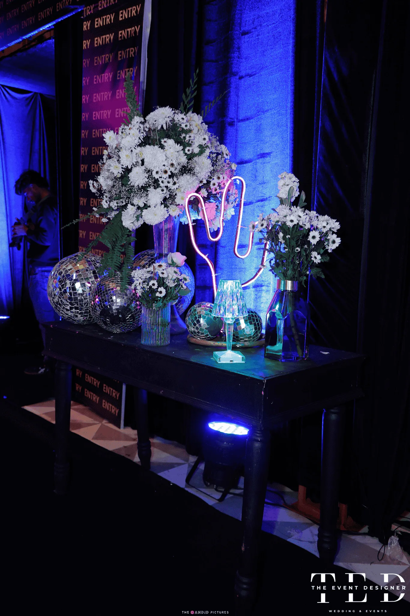 Neon Theme decoration