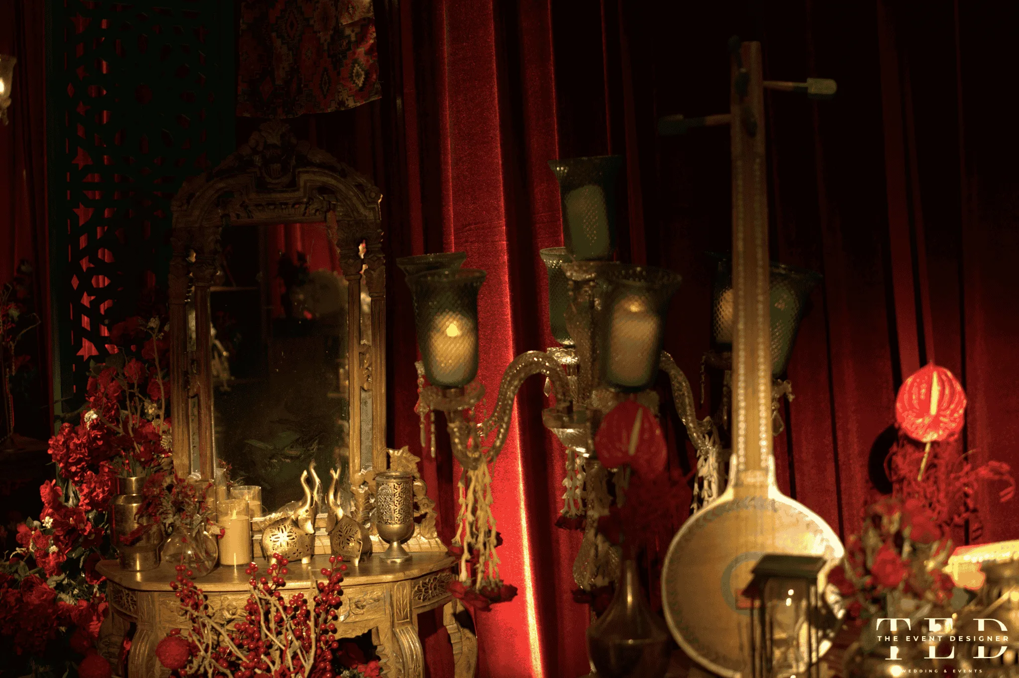 Opulent Gold Accents