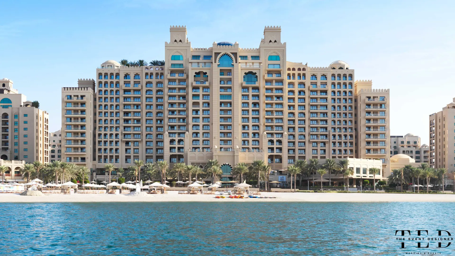 Fairmont The Palm Wedding venue