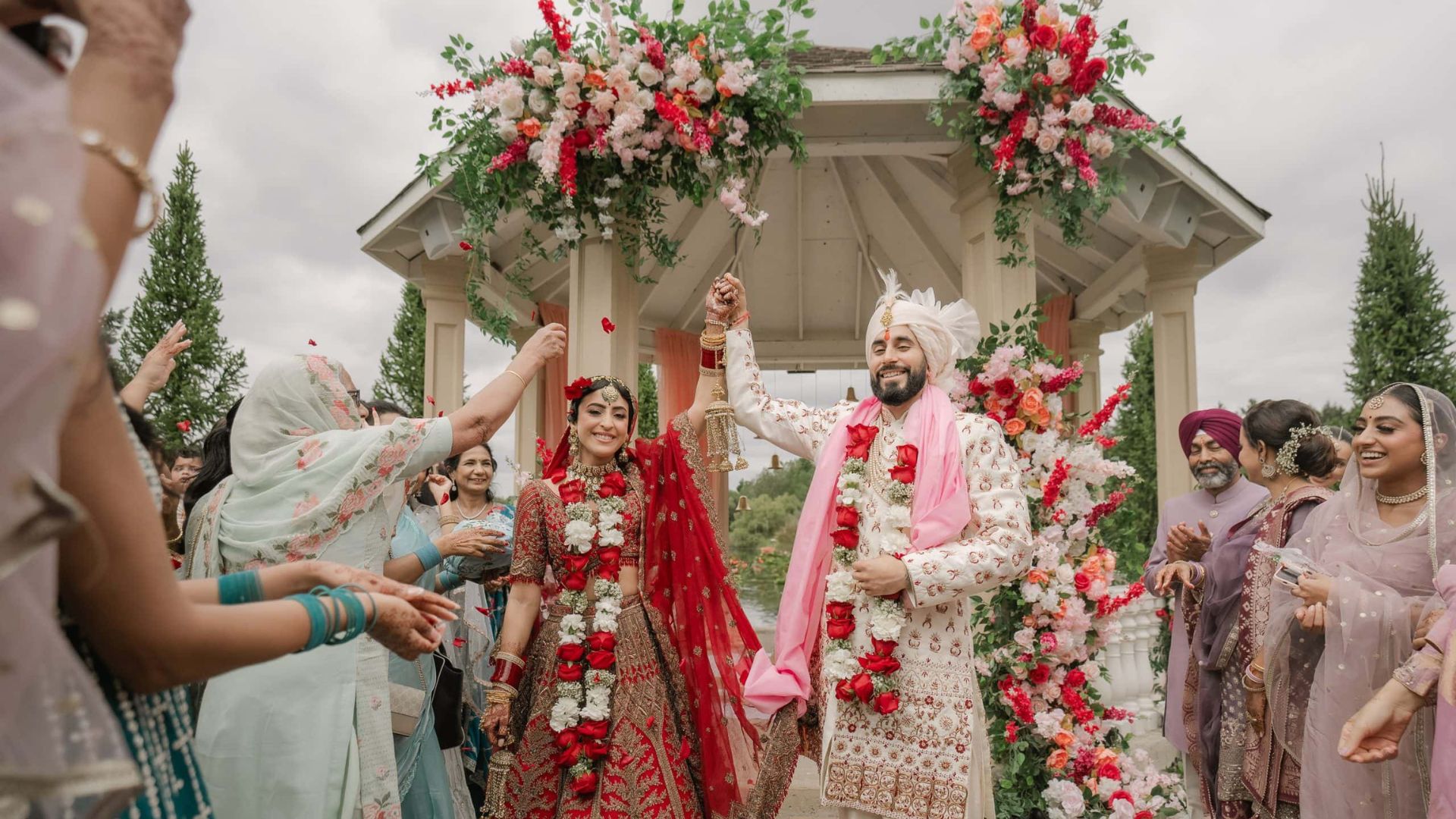 industrialist families wedding