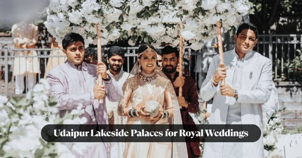 Udaipur lakeside palaces for royal weddings 1