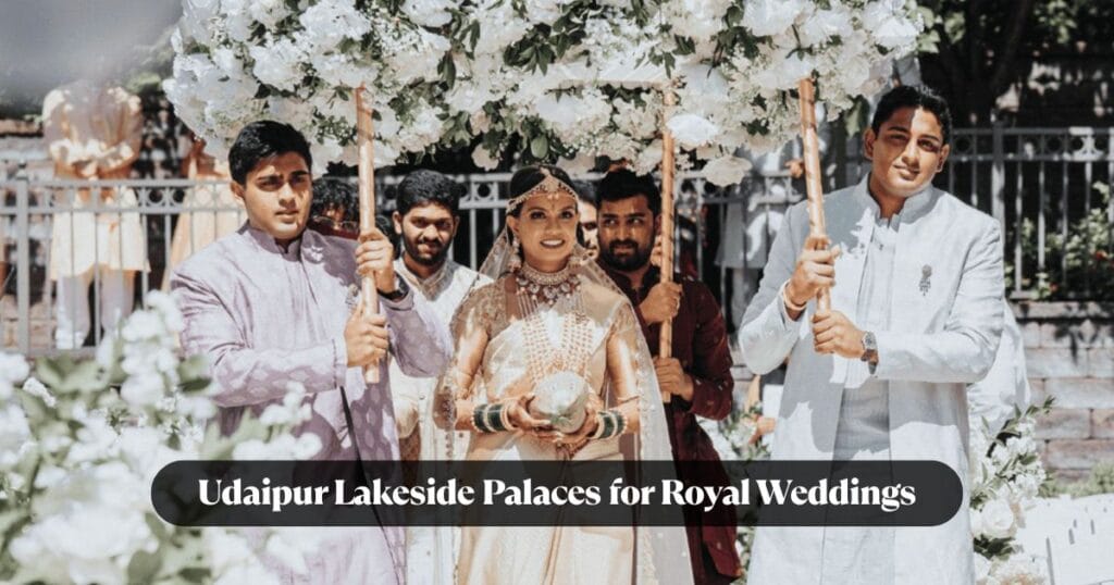 Udaipur lakeside palaces for royal weddings