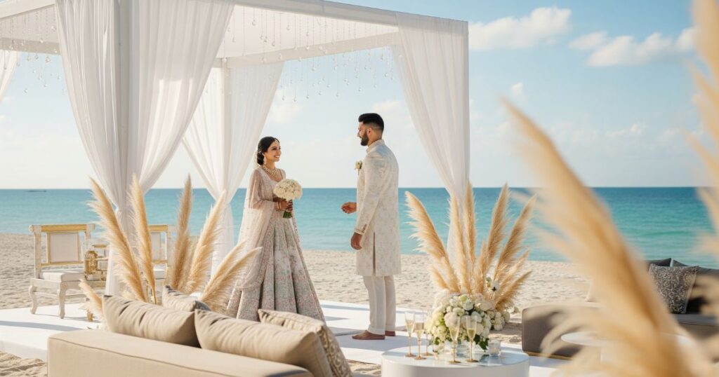 Top 5 Wedding Themes for Daytime Beachfront Venues 3 Coastal Chic