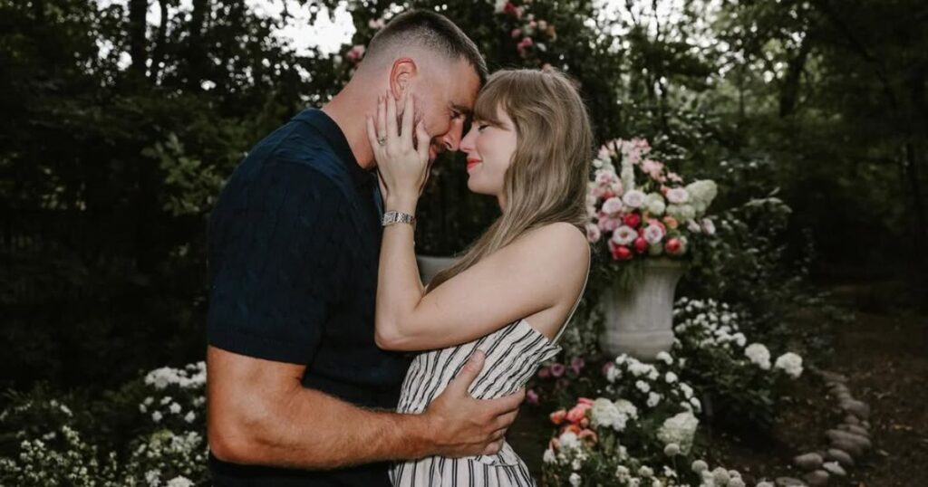 Taylor Swift and Travis Kelce are Engaged 3 Taylor Swift and Travis Kelce