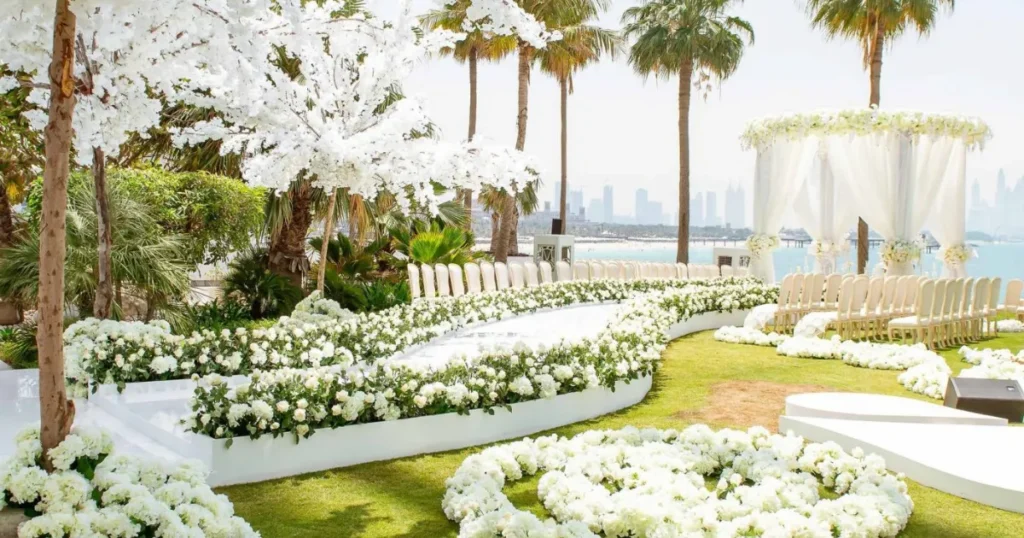 Top 5 Beachfront Wedding Venues in Palm Jumeirah Dubai