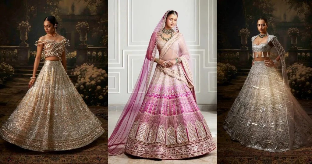 Designer Diaries: Latest Bridal Lehenga Trends for 2025 2 manish malhotra lehenga