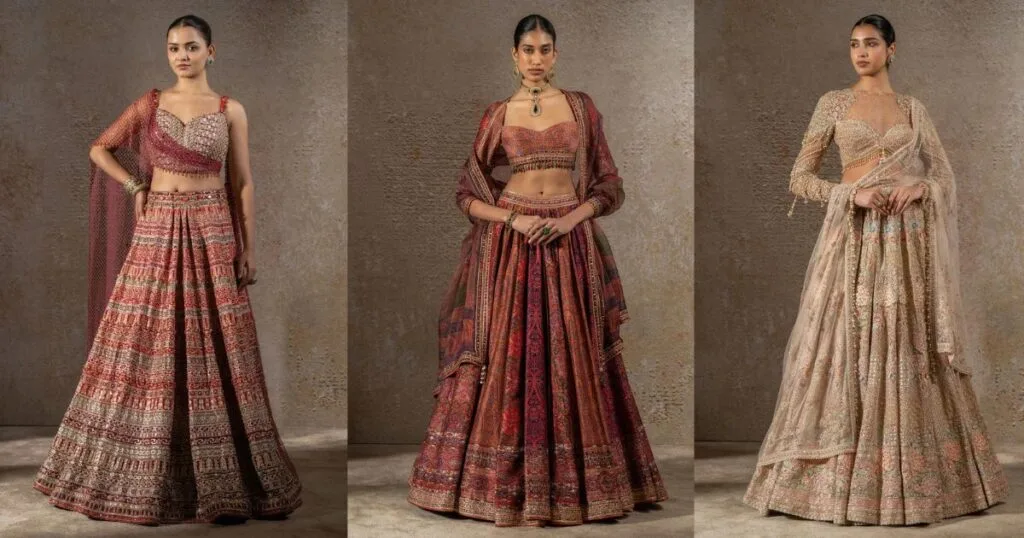 Designer Diaries: Latest Bridal Lehenga Trends for 2025 6 tarun tahiliani lehenga