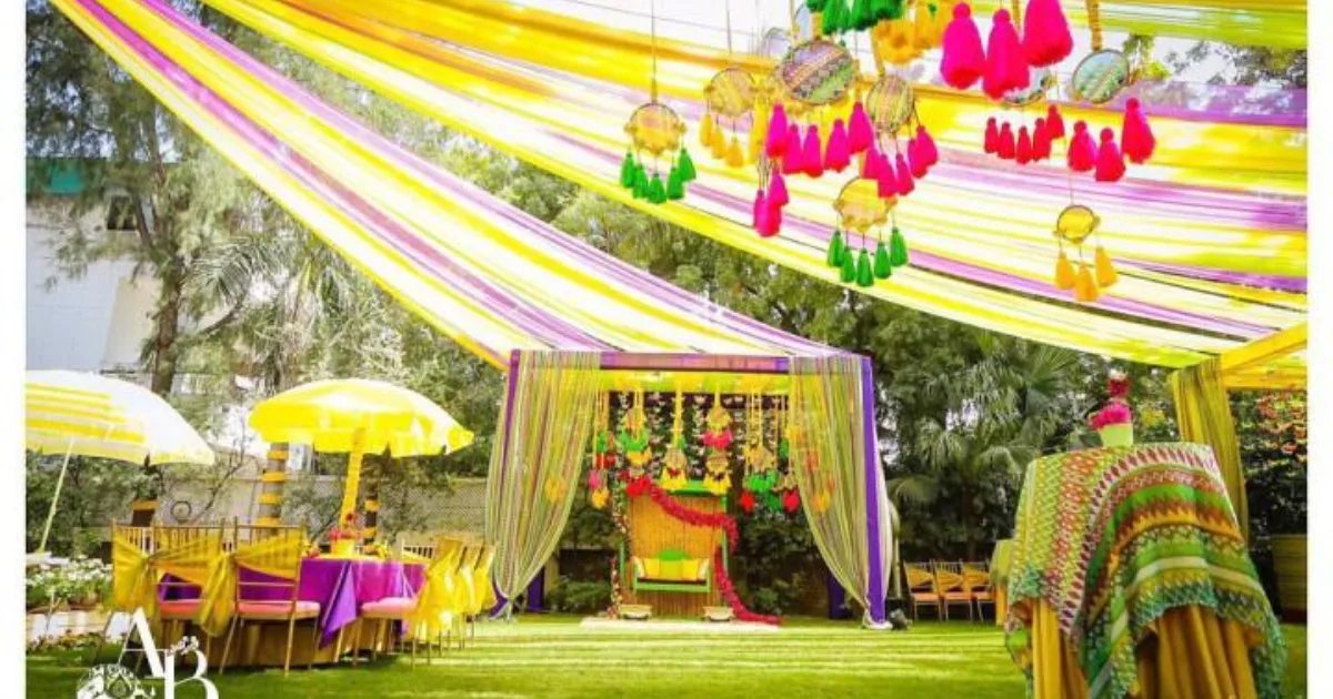 5 Trendiest Mehendi Theme Decor Ideas for Luxury Wedding