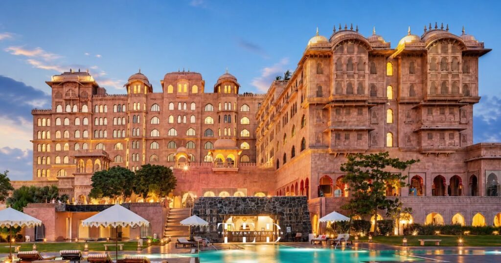 Destination Wedding Cost in Jaipur: Rambagh Palace, Oberoi Rajvilas & Luxury Hotel Pricing 2026