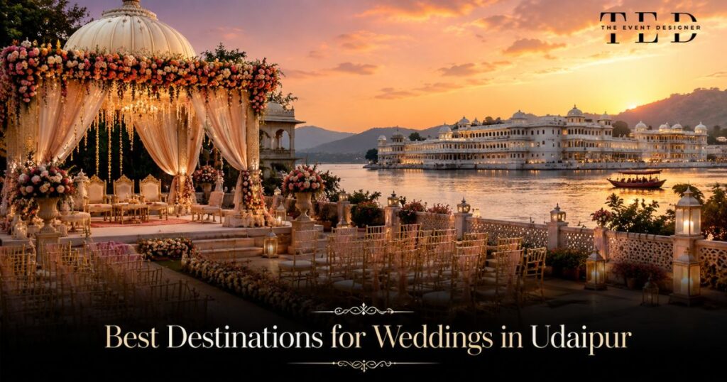 Best Destinations for Weddings in Udaipur: Top Wedding Venues & Hotels 2026