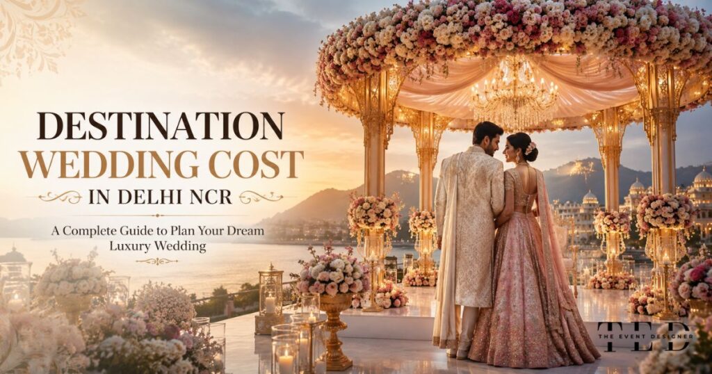 Destination Wedding Cost in Delhi NCR: ITC Grand Bharat, Leela Palace & Oberoi Gurgaon Pricing Guide 2026