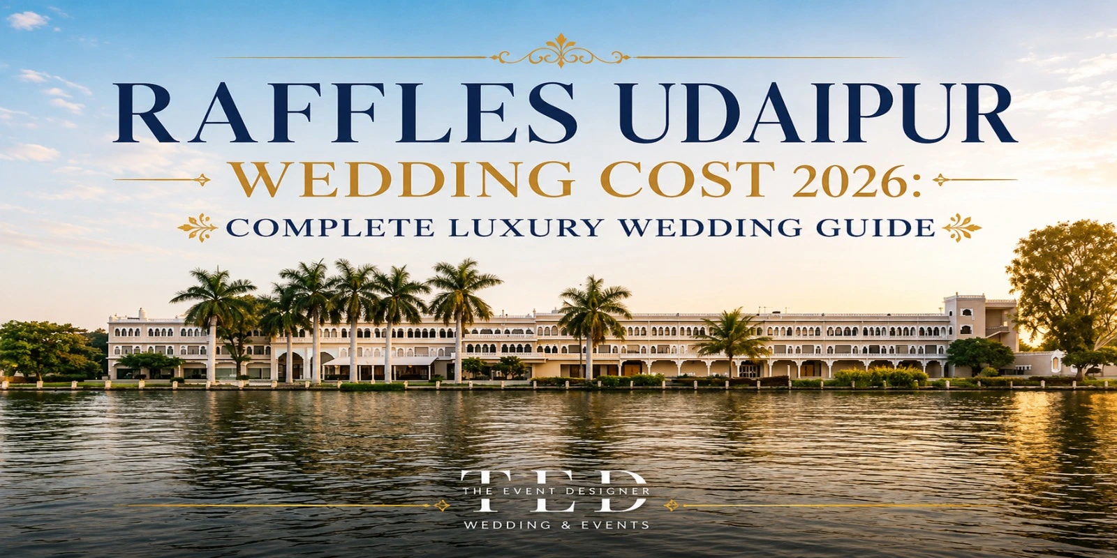 You are currently viewing Raffles Udaipur Wedding Cost : Complete Luxury Wedding Guide