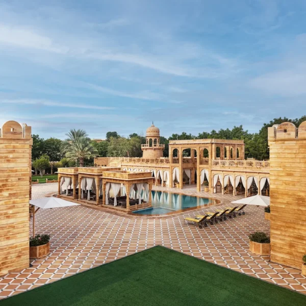 Fort Rajwada Jaisalmer Wedding Venue: Rooms, Capacity & Event Spaces | The Event Designer Fort Rajwada Jaisalmer Wedding Venue: Rooms, Capacity & Event Spaces | The Event Designer