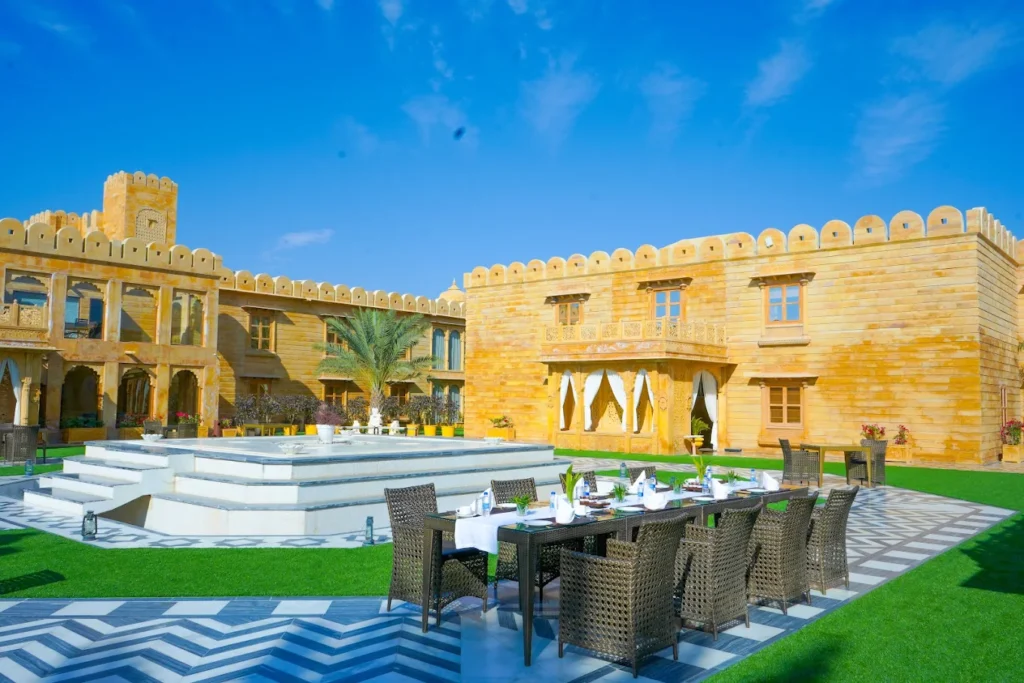 Fort Rajwada Jaisalmer Wedding Venue: Rooms, Capacity & Event Spaces | The Event Designer Fort Rajwada Jaisalmer Wedding Venue: Rooms, Capacity & Event Spaces | The Event Designer