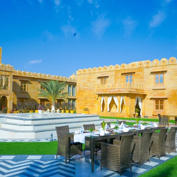 Fort Rajwada Jaisalmer Wedding Venue: Rooms, Capacity & Event Spaces | The Event Designer Fort Rajwada Jaisalmer Wedding Venue: Rooms, Capacity & Event Spaces | The Event Designer