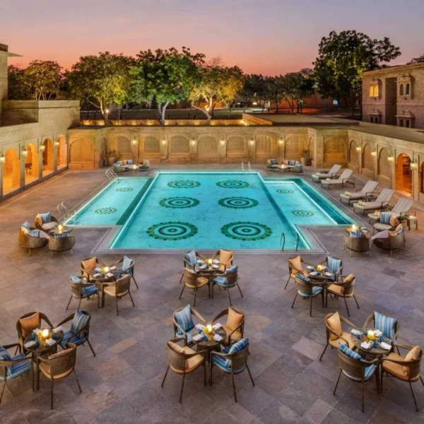 Taj Gorbandh Palace Jaisalmer Wedding Venue: Rooms, Capacity & Event Spaces | The Event Designer Taj Gorbandh Palace Jaisalmer Wedding Venue: Rooms, Capacity & Event Spaces | The Event Designer