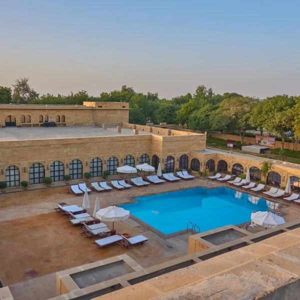 Taj Gorbandh Palace Jaisalmer Wedding Venue: Rooms, Capacity & Event Spaces | The Event Designer Taj Gorbandh Palace Jaisalmer Wedding Venue: Rooms, Capacity & Event Spaces | The Event Designer