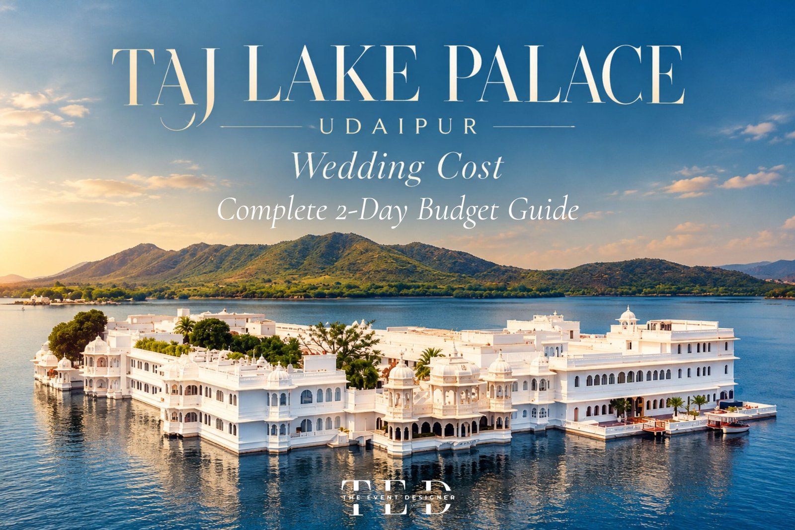 Read more about the article Taj Lake Palace Udaipur Wedding Cost 2026: Per Plate & Budget