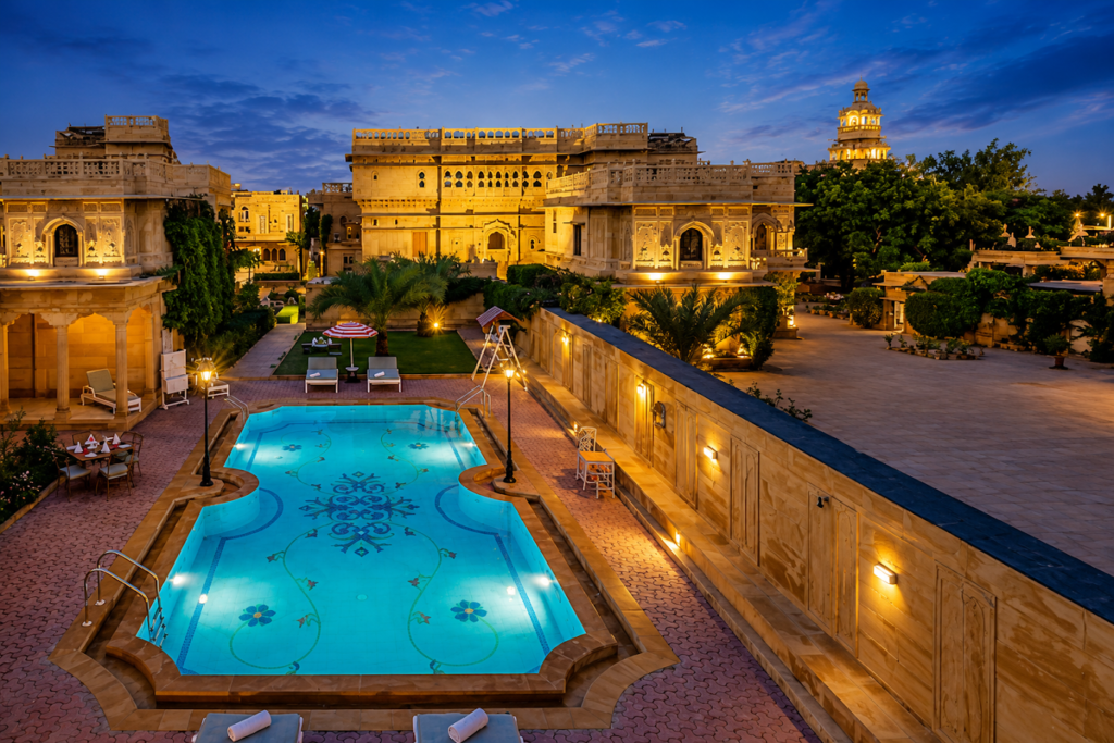 WelcomHeritage Mandir Palace Jaisalmer Wedding Venue: Rooms, Capacity & Event Spaces | The Event Designer