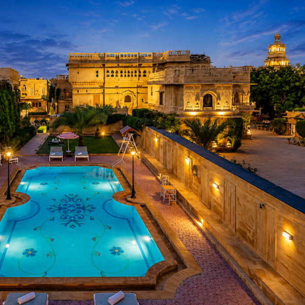 WelcomHeritage Mandir Palace Jaisalmer Wedding Venue: Rooms, Capacity & Event Spaces | The Event Designer
