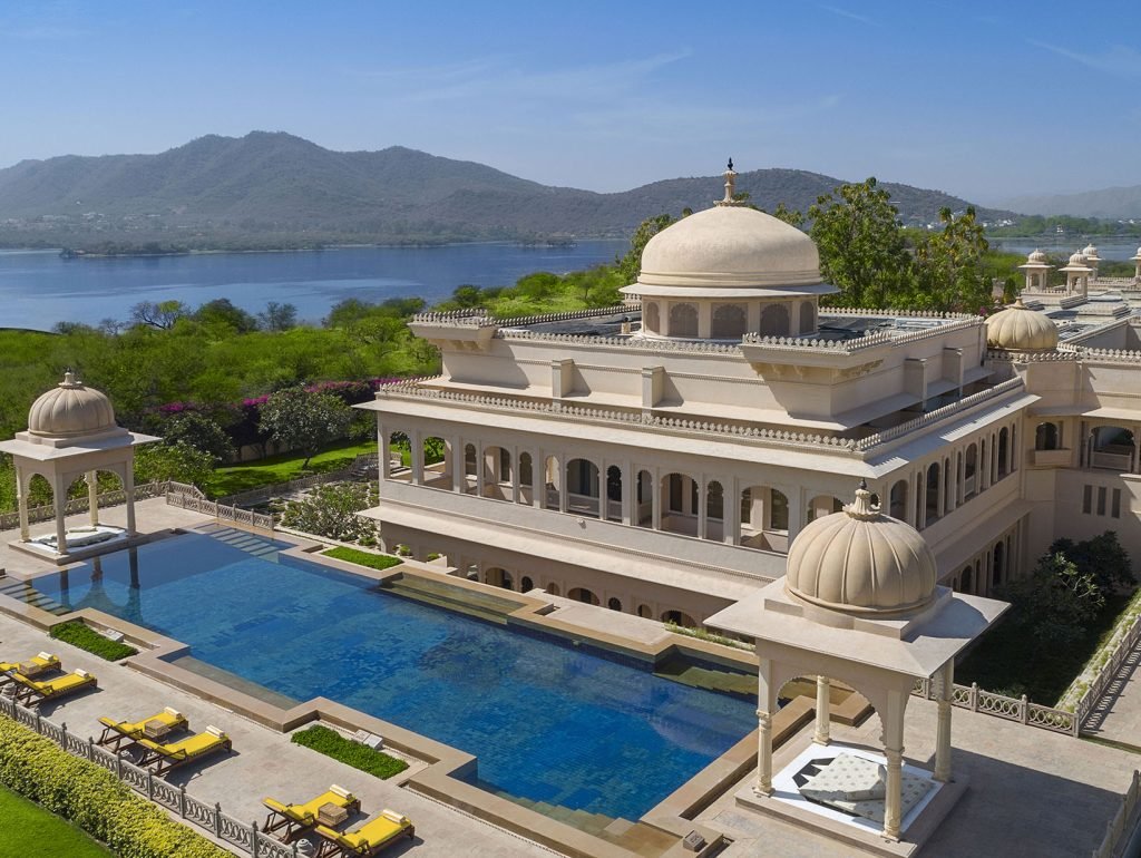 Luxury hotel shoot for the Udaivilas in Rajasthan. Photo by hotel photographer Amit Mehra.